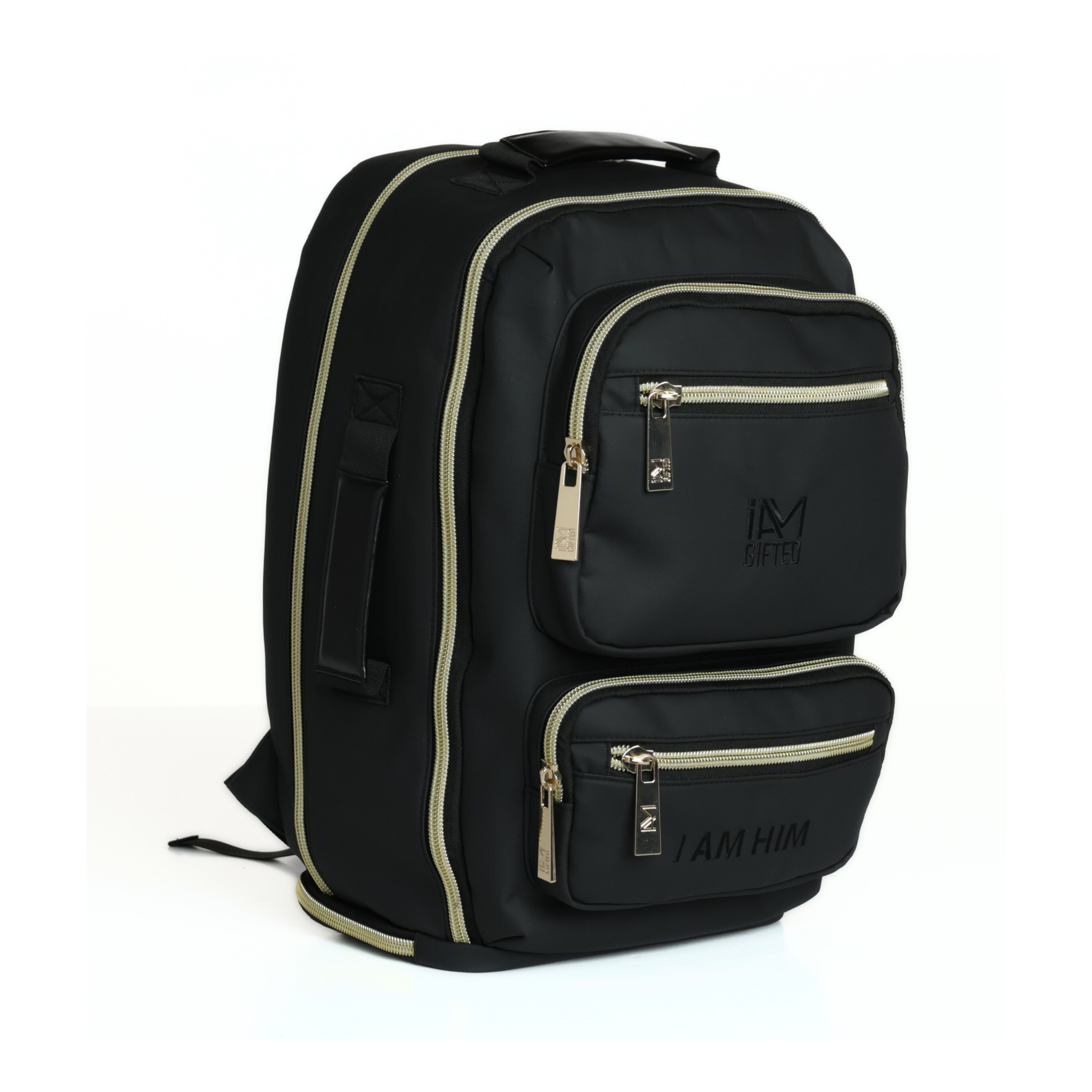 “I AM HIM” — Gold Trim (Elite Large)