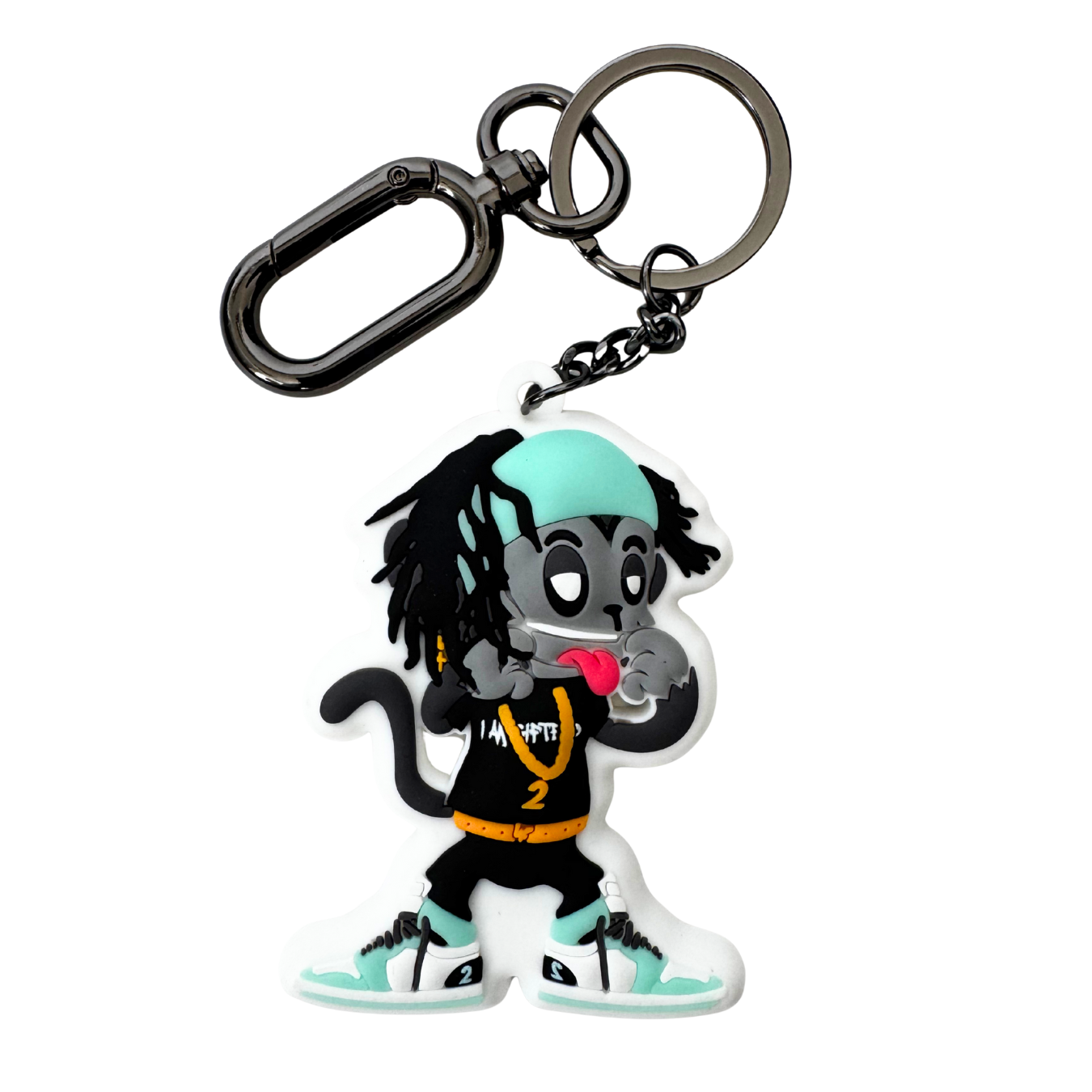 IAMGIFTED Dreaded Monkey Keychain