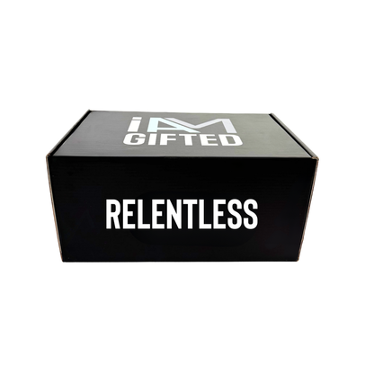 “RELENTLESS" —  Black Trim (Elite Large)