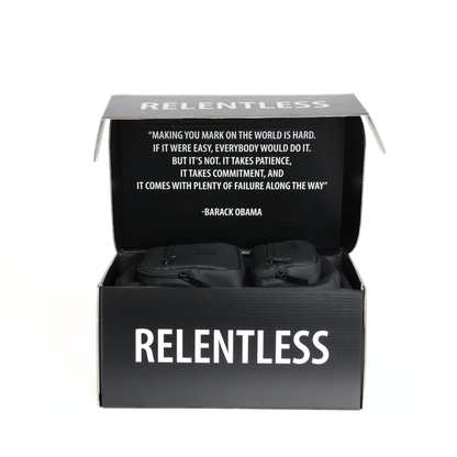 “RELENTLESS" —  Black Trim (Elite Large)
