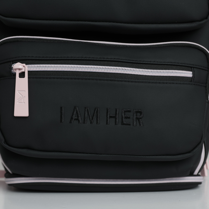 “I AM HER" —  Pink Trim (Elite Small)