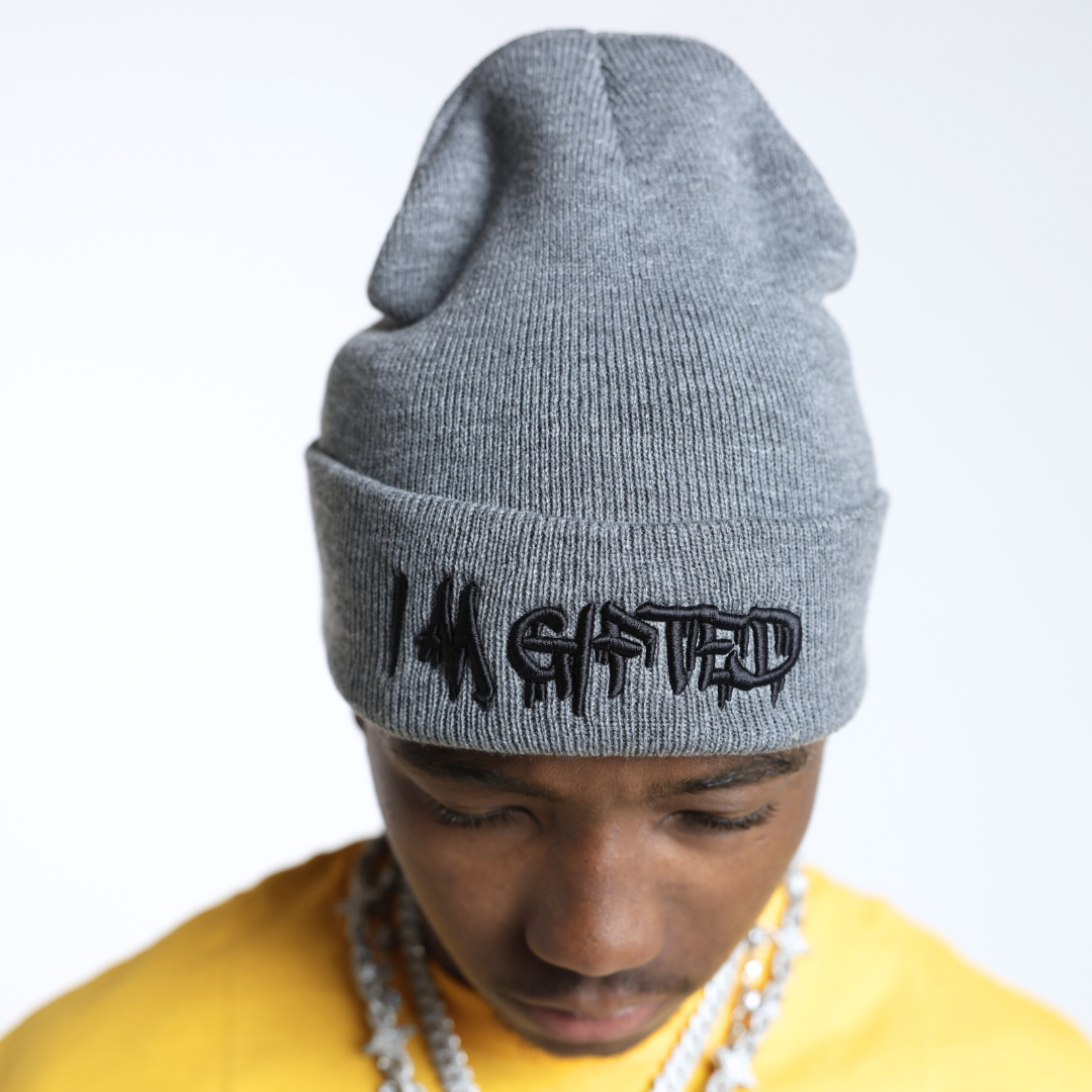 Slime Beanie – Grey