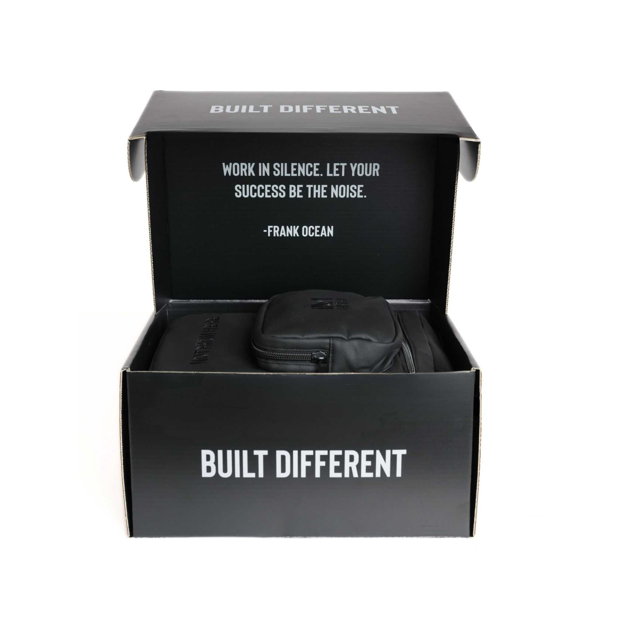 “BUILT DIFFERENT” – Black Trim
