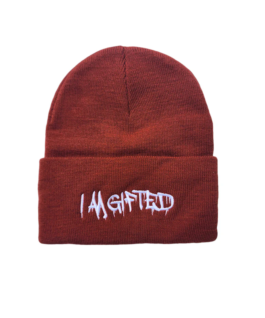 Slime Beanie – Maroon