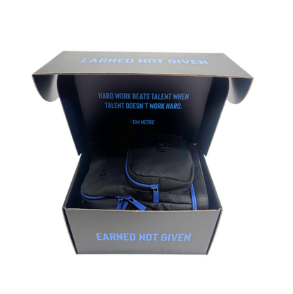 “EARNED NOT GIVEN” – Dodger Blue Trim